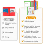360 Pivotable Project Organizer, 2 Pack 3 Ring Binder - Image 2