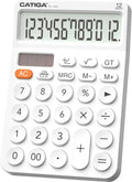 CATIGA 12 Digit Desktop Calculator Basic Desk Calculator by CATIGA