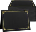 sunee certificate holders, 100 packs black diploma holders, main product view