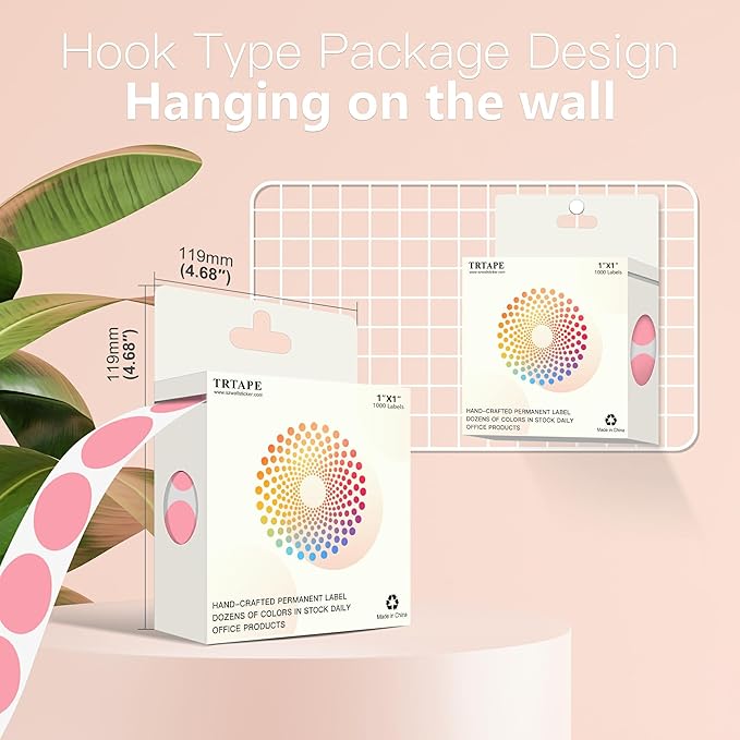 1 Inch Round Color Coding Labels, Round Color Dot Labels - Image 3
