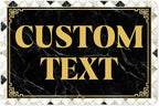 Custom Sign, Custom Street Sign, 11 Font Colors, 13 Font Styles, 4 Hole Options by MySignCenter