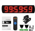 Portable 5 inch High 6 Digits LED Race Clock by GANXIN