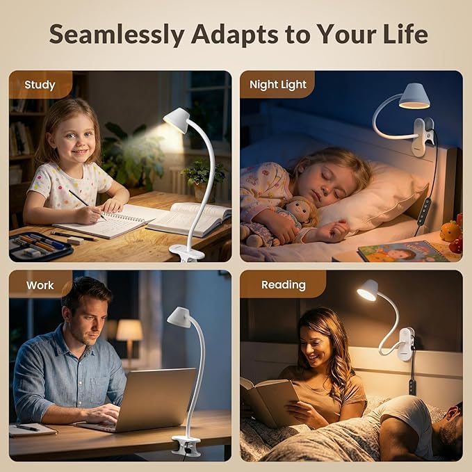 LEPOWER Clip on Light, Reading Lights - Image 6