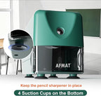 AFMAT Electric Pencil Sharpener, Cordless & Rechargeable, Heavy Duty Classroom - Image 7