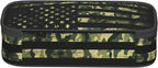 YIJIUWKIS Camo Pencil Box for Kids Adults, Usa Flag Style Pencil Case for Boys - Image 7