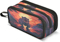 BOENLE Dinosaur Sunset Pencil Case Box Boys Girls Large Pencil Pouch Zipper by BOENLE-WELCOMEYOURCOMING
