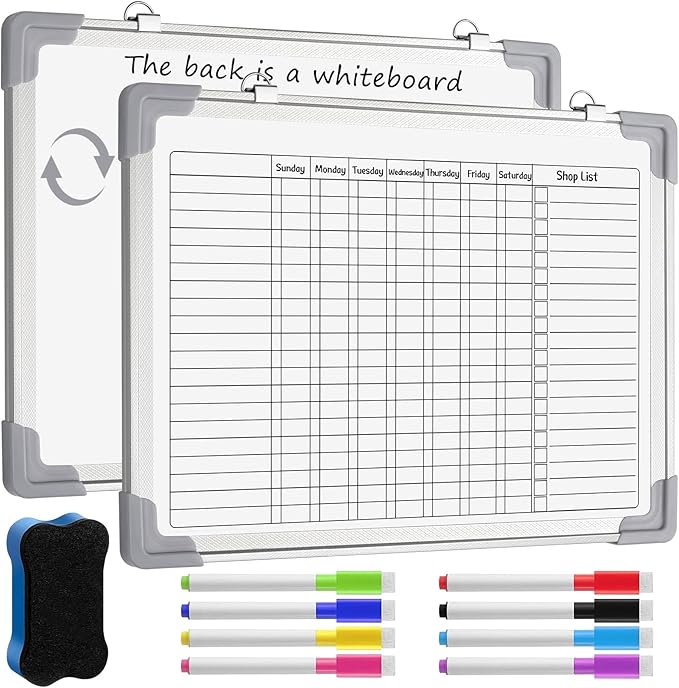 Lincia 12 x 16 Magnetic Dry Erase Chore Chart Board by Lincia