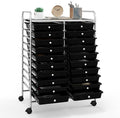 Happygrill 20-Drawer Organizer Cart Tools, Mobile Utility Storage Cart by HAPPYGRILL