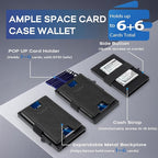 RUNBOX Slim Card Holder Wallet for Men, Minimalist RFID Blocking Wallet - Image 2
