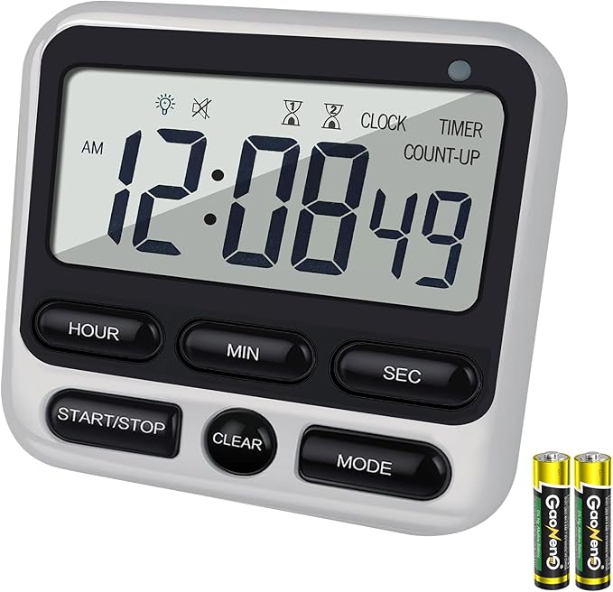 Digital Dual Kitchen Timer by Unknown