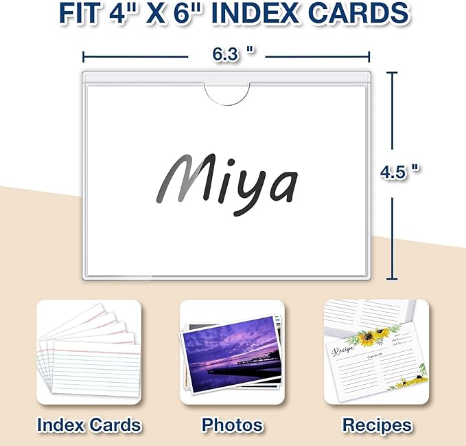 H4D 48 Pack Labels for Storage Bins, Tote Label Pockets for Organizing Storage - Image 3