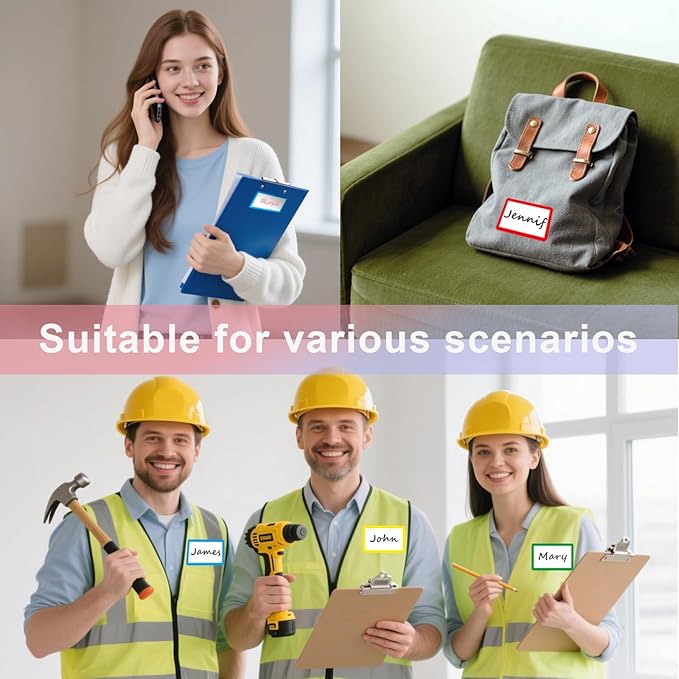 300 PCS Name Tag Stickers - Image 5