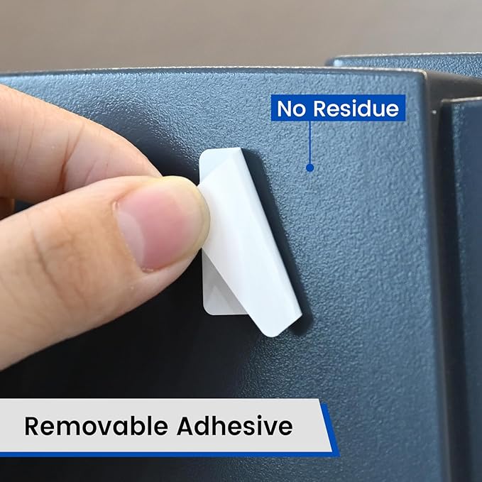 L LIKED 1" x 1" Square Removable Labels, No Residue, Water and Oil Resistant - Image 3