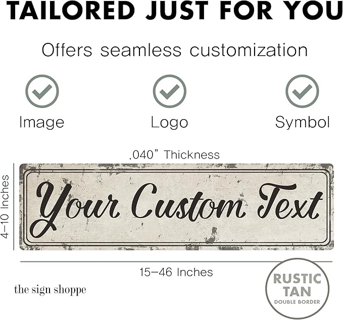 The Sign Shoppe Rustic Custom Metal Sign - Image 2