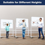 Large Dry-Erase Rolling Magnetic Whiteboard - Image 7