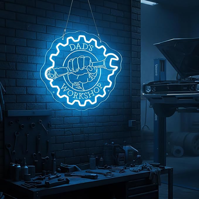 Custom Garage Neon Signs, Personalized Garage LED Signs - Image 3