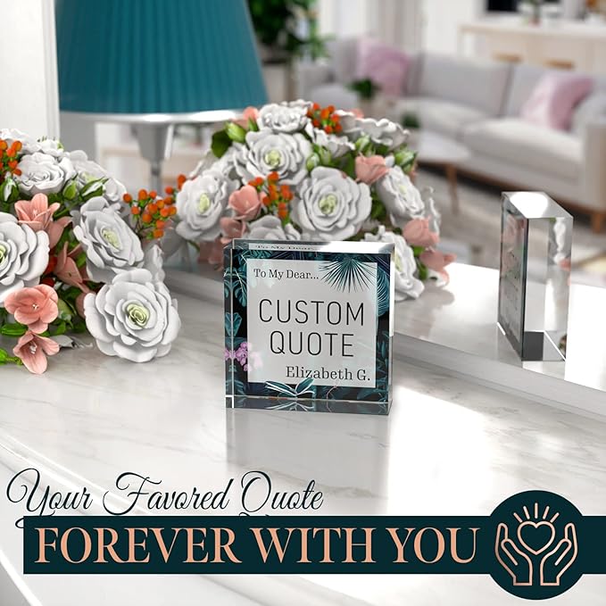Custom Acrylic Sign Personalized, Custom Desk Name Plate, 18 Styles, - Image 6