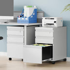 AFAIF 3 Drawer Mobile File Cabinet - Image 2