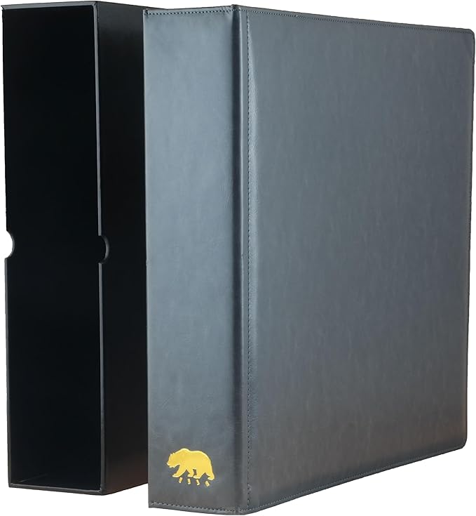 Ursae Minoris Estate Library Deluxe 4 Q-Ring Large Format Binder - Image 4