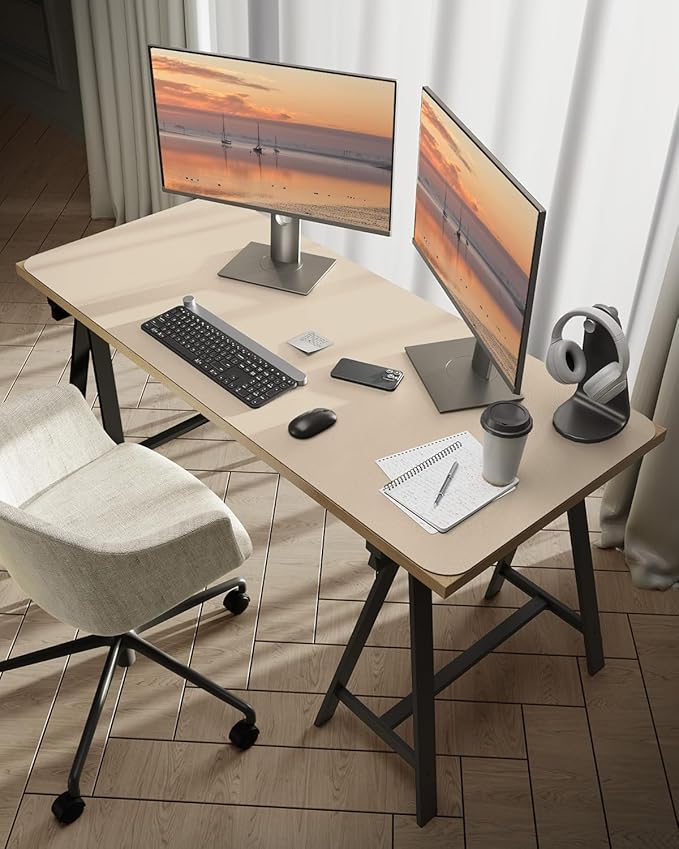 Bloss Extra Large Desk Mat 55" x 24", Non-Slip Dressing Table Cover Protector - Image 4
