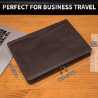 Geslun Personalized Genuine Leather Portfolio, Legal Size 8.5 x 14 Pad Holder - Image 6