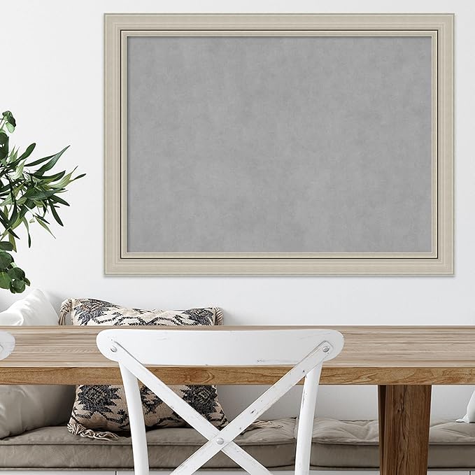 Amanti Art Silver Framed Magnetic Board 24x32 Medium Vision Board - Image 6