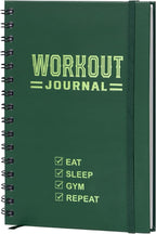 Nextnoid Hardcover Fitness Journal Workout Planner by Nextnoid