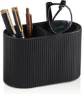 MEIBOOCH PU Leather Pen Holder for Desk, Small Remote Control Holder Pencil Cup by MEIBOOCH