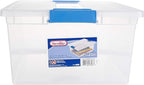 Sterilite Deep Clip Box, Stackable Small Storage Bin by Sterilite