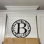 Personalized Metal Name Signs, Split Letter Monogram Wall Decor, Custom Last - Image 6