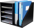 PAG Wood Desktop File Holder Organizer Mail Sorter by PAG