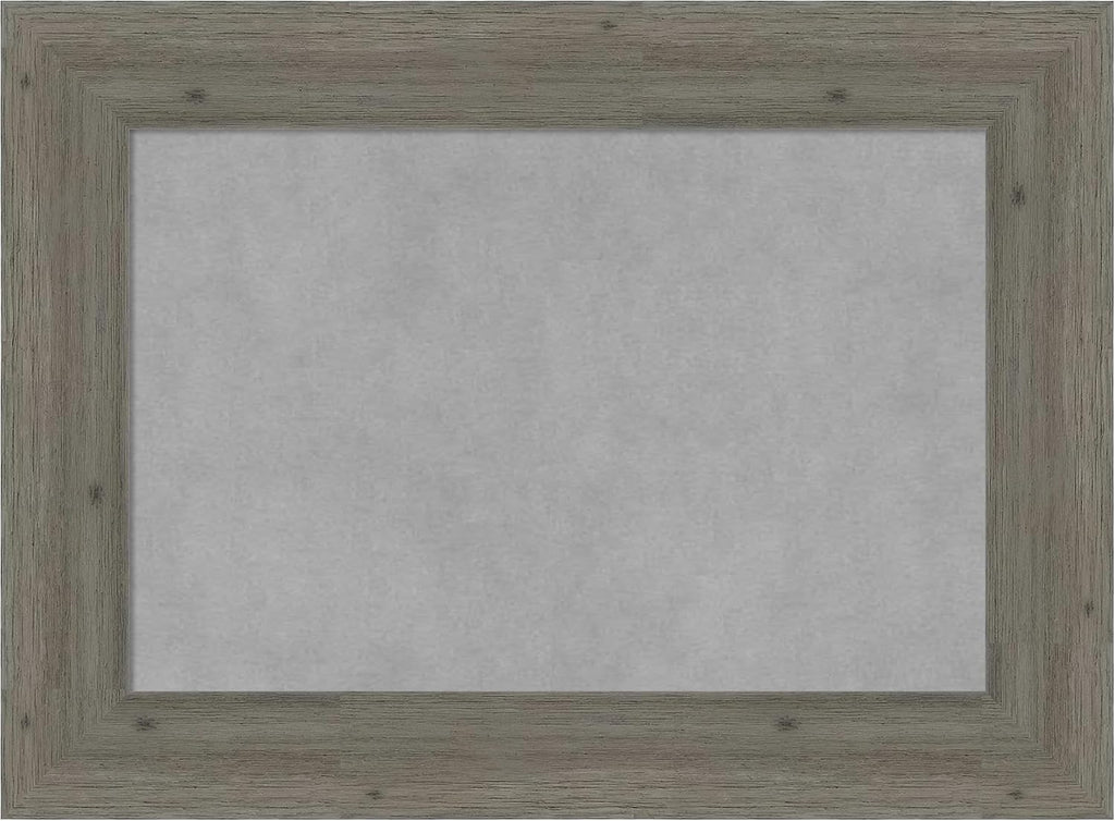 Amanti Art Grey Framed Magnetic Board 17x23 Small Vision Board