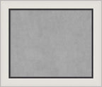 Amanti Art Silver Framed Magnetic Board 26x30 Medium Vision Board by AmantiArt
