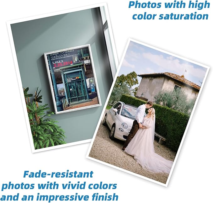 Uinkit 100 sheets Photo Paper Glossy Double Sided 8.5x11 Inkjet 37lb 140gsm Dye - Image 6