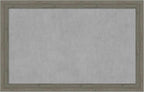 Amanti Art Grey Framed Magnetic Board 29x45 Large Vision Board by AmantiArt