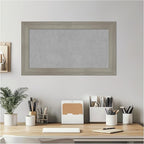 Amanti Art Grey Framed Magnetic Board 16x28 Small Vision Board - Image 6