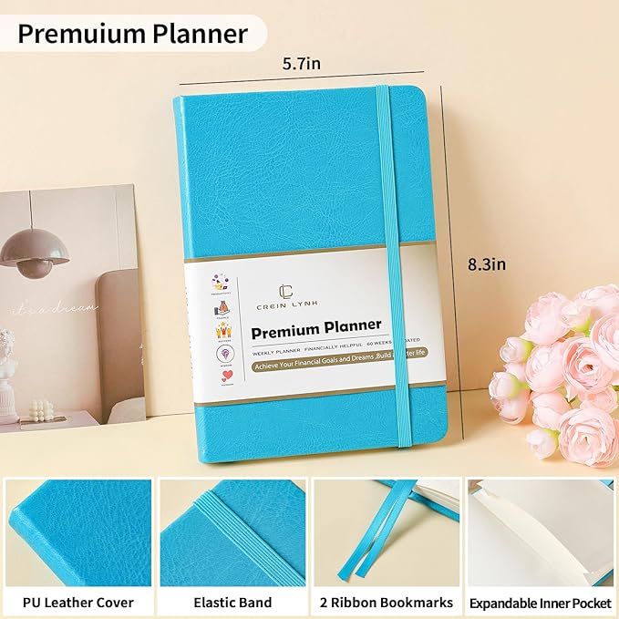 Crein Lynh 2025-2027 Premium Planner, Weekly & Monthly Calendar Planner - Image 2