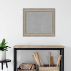 Amanti Art Silver Framed Magnetic Board 25x29 Medium Vision Board - Image 5