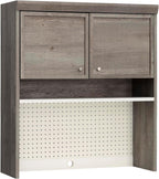 Sauder Craft Pro Series Hutch, Mystic Oak Finish
