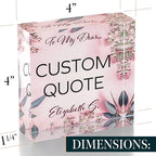 Custom Acrylic Sign Personalized, Custom Desk Name Plate, 18 Styles, - Image 7