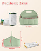 rexmica large marker caddy organizer case bag for, close-up detail