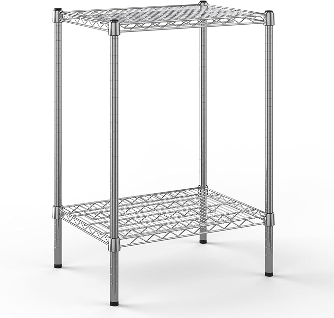 Regal Altair 18" Deep x 24" Wide x 34" Height Wire Shelving Kit | 2-Tier | NSF by Regal+Altair