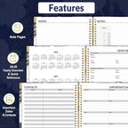 SUNEE 2026 Appointment Book, Quarter-Hourly, Weekly & Monthly - Image 5