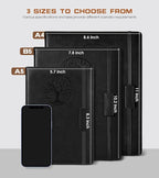 Biuwory Lined Journal Notebook for Women Men, 256 Pages B5 Large Hardcover - Image 2