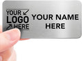 Magnet Me Up Custom Metallic Name Tag Badge by MagnetMeUp