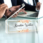 Custom Name Plate for Desk, Desk Name Plate Personalized, Office Decor for - Image 6