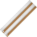 Metal Ruler with Cork Backing, 18 Inch Stainless Steel Rulers 18 Inch Metal by Unknown
