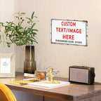 Custom Sign Personalized Custom Metal Sign, Customize - Image 4