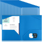 Henoyso 36 Pcs Plastic Folders by Henoyso