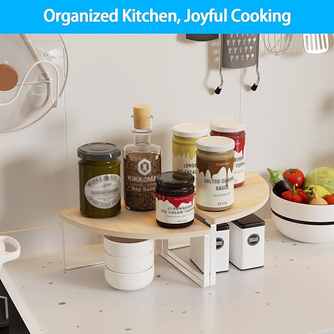 Corner Shelf Countertop Organizer - Image 2